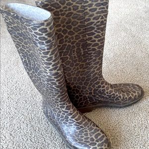 Rain Leopard Boots 💖